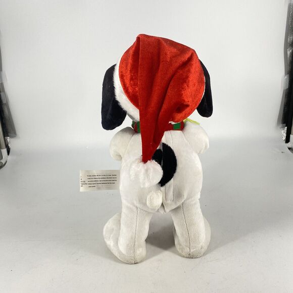 Snoopy Christmas Santa Hat Woodstock 12” Side Stepper Music Peanuts Theme Gemmy - Picture 4 of 6